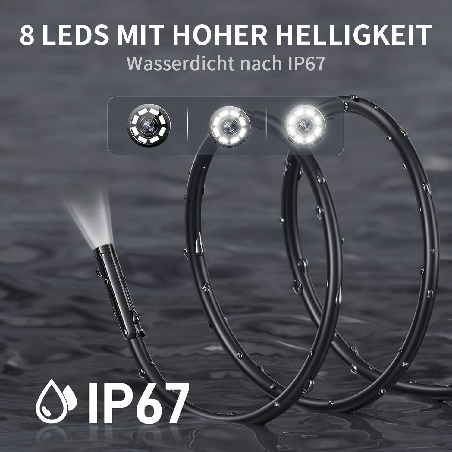 🔥LETZTER TAG 49% RABATT🔎 Endoskop-Kamera