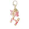 🔥Last Day 50% OFF - Butterfly Letter Keychain Tassel Design Vibrant Durable Lightweight Gift