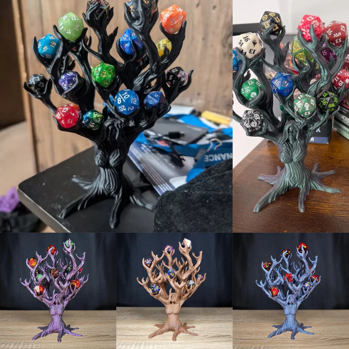 🎲Dice Holder Tree Goddess