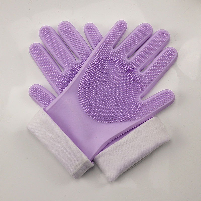 (💥New Year Flash Sale💥-48% OFF)Multifunctional Reusable Silicone Dishwashing Gloves--Buy More Save More