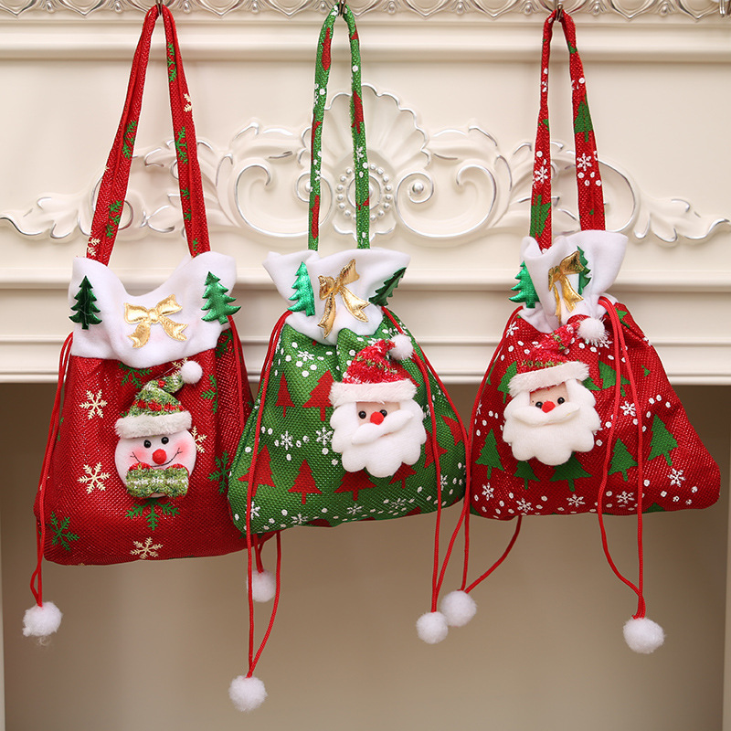 Early Christmas Sale 50%OFF - Drawstring Christmas Gift Bags