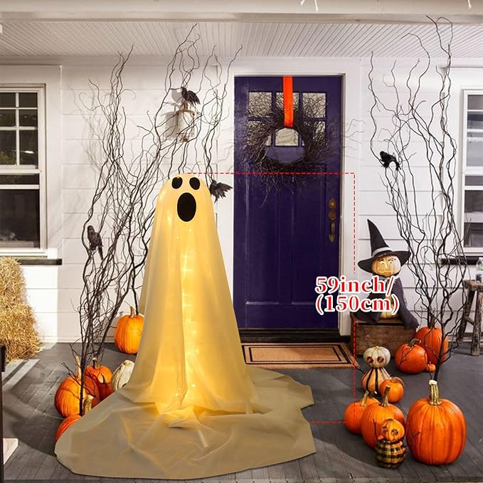 (🔥Last Day Promotion - 49% OFF) 👻Super Cute DIY Lit Ghost