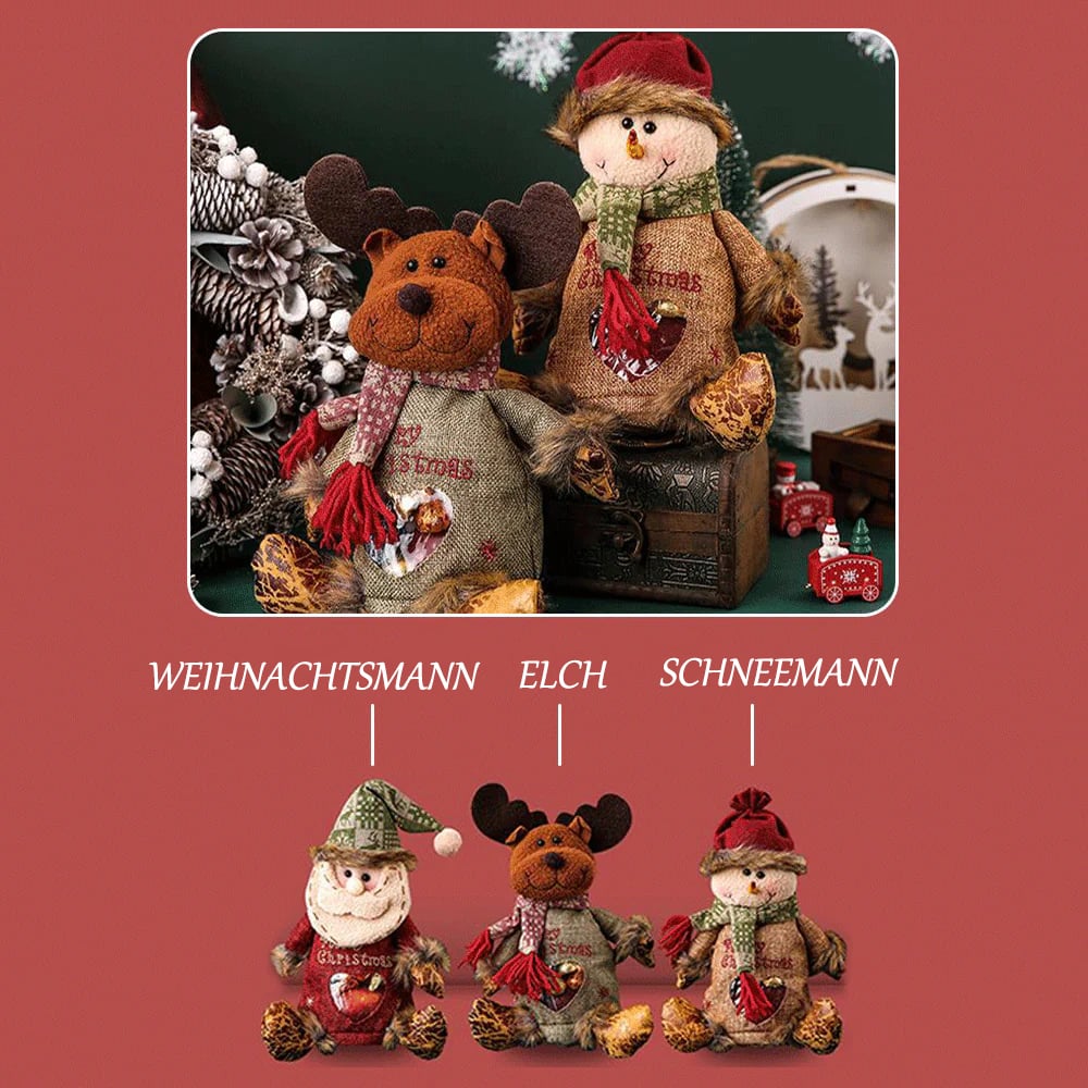 🎉 Letzter Tag: 49 % Rabatt 🎁Weihnachtsgeschenktüten mit Reißverschluss