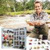 🎁TikTok Last Day Sale - 70% OFF🎣Fly Fishing Advent Calendar – Handmade Flies + Waterproof Fly Box