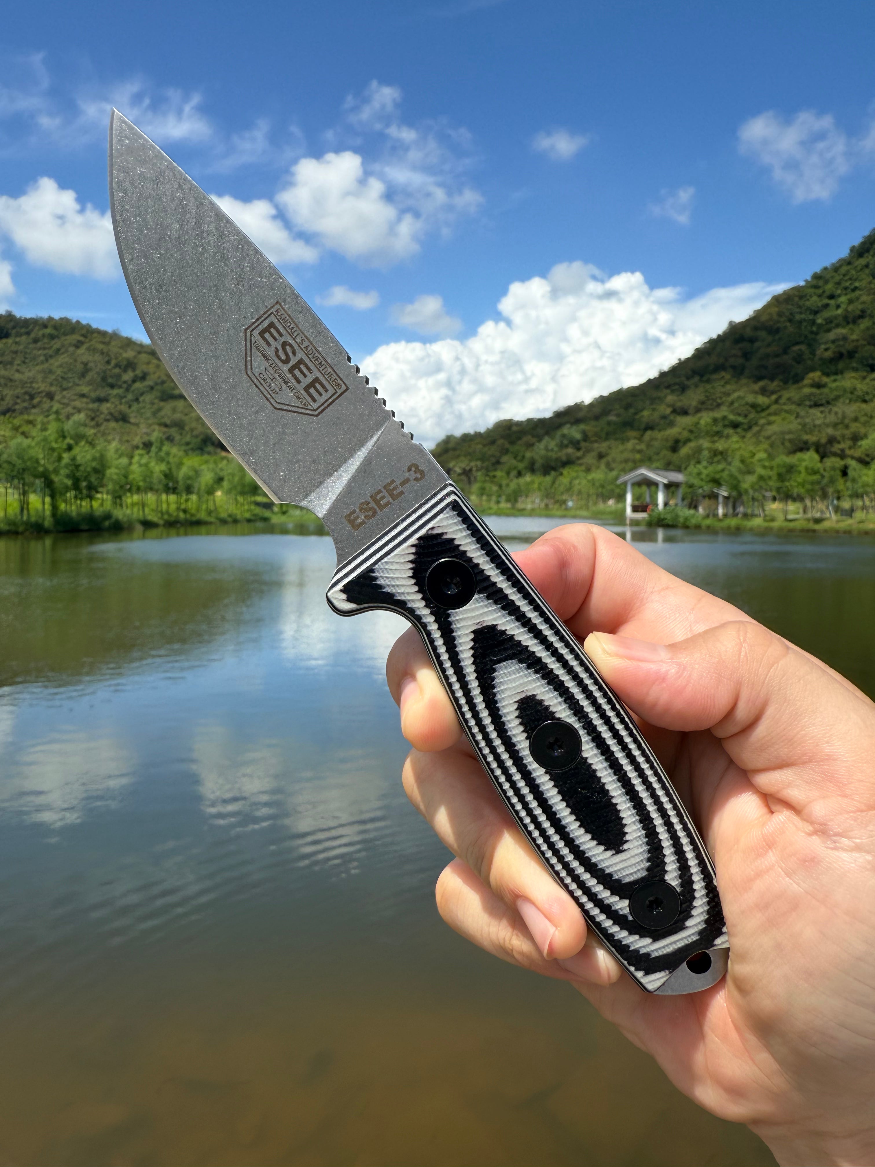 ESEE-3 Fixed Blade Knife