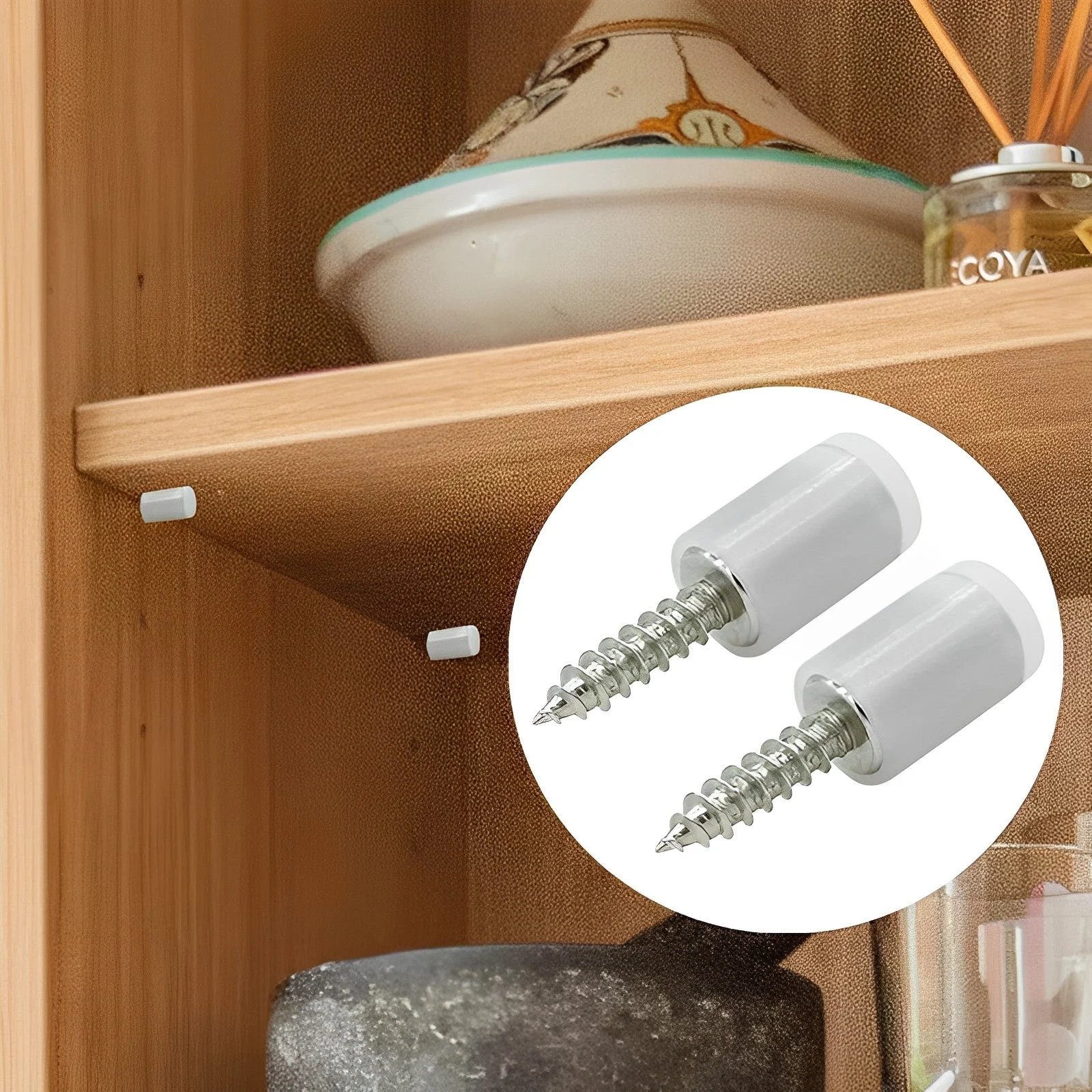 🔥Self-tapping Screws Cabinet Laminate Support