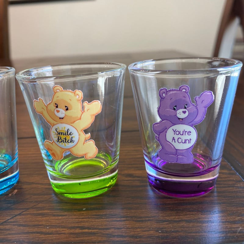 🌲EARLY CHRISTMAS SALE - 50% OFF🔥Swear Bears Shot Glasses, 6 Pieces