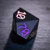 Obsidian Pixel Dice Set