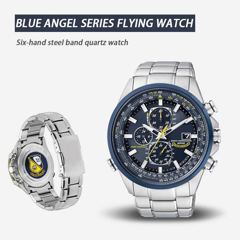 🔥Last Day Promotion- SAVE 70%🎄Blue Angel Series Flying Watch