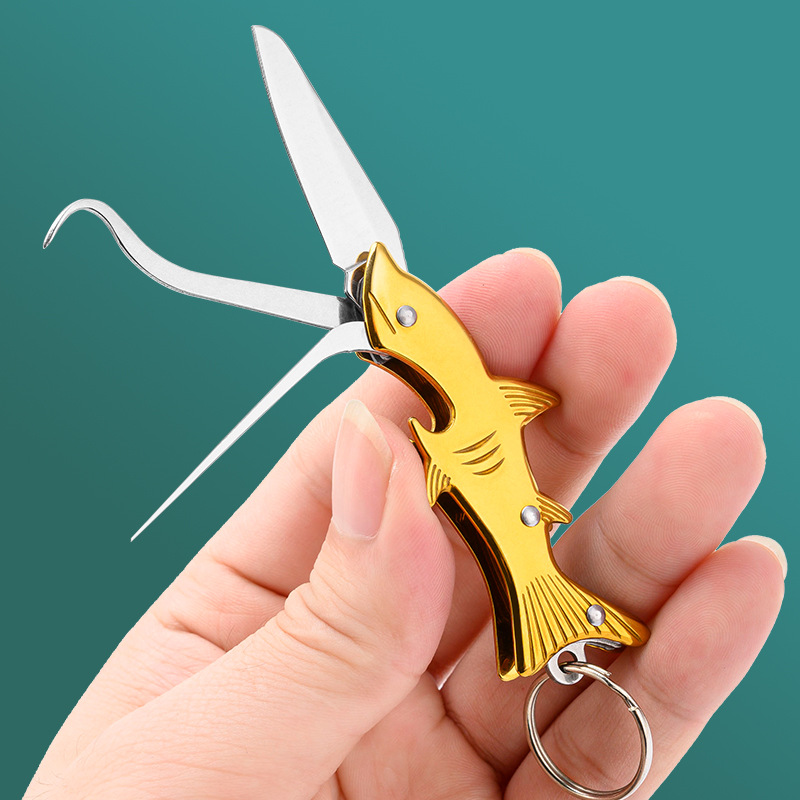 (🌲Early Christmas Sale- SAVE 48% OFF)4 in 1 Folding Keychain Knife(Buy 3 Get Extra 20% OFF now)