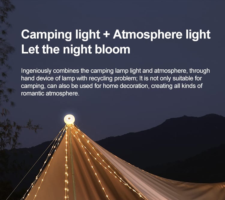 Mother's Day Limited Time Sale 70% OFF💓Nato multifunctional portable camping light🔥