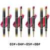 🔥Double ended lipstick Automatic Lip Liner Matte Waterproof Non-fading Non-stick Lipstick