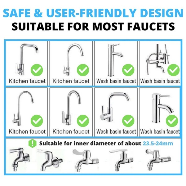 Universal Splash Filter Faucet