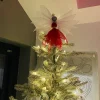 Angel Christmas Decoration - Perfect for Tree Top, Wall, Door, and Window