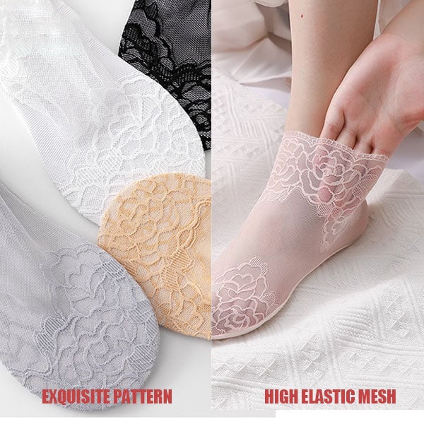 🔥The Last Day Promotion-SALE 50% OFF💋2022 NEW Ladies Fashion Lace Socks