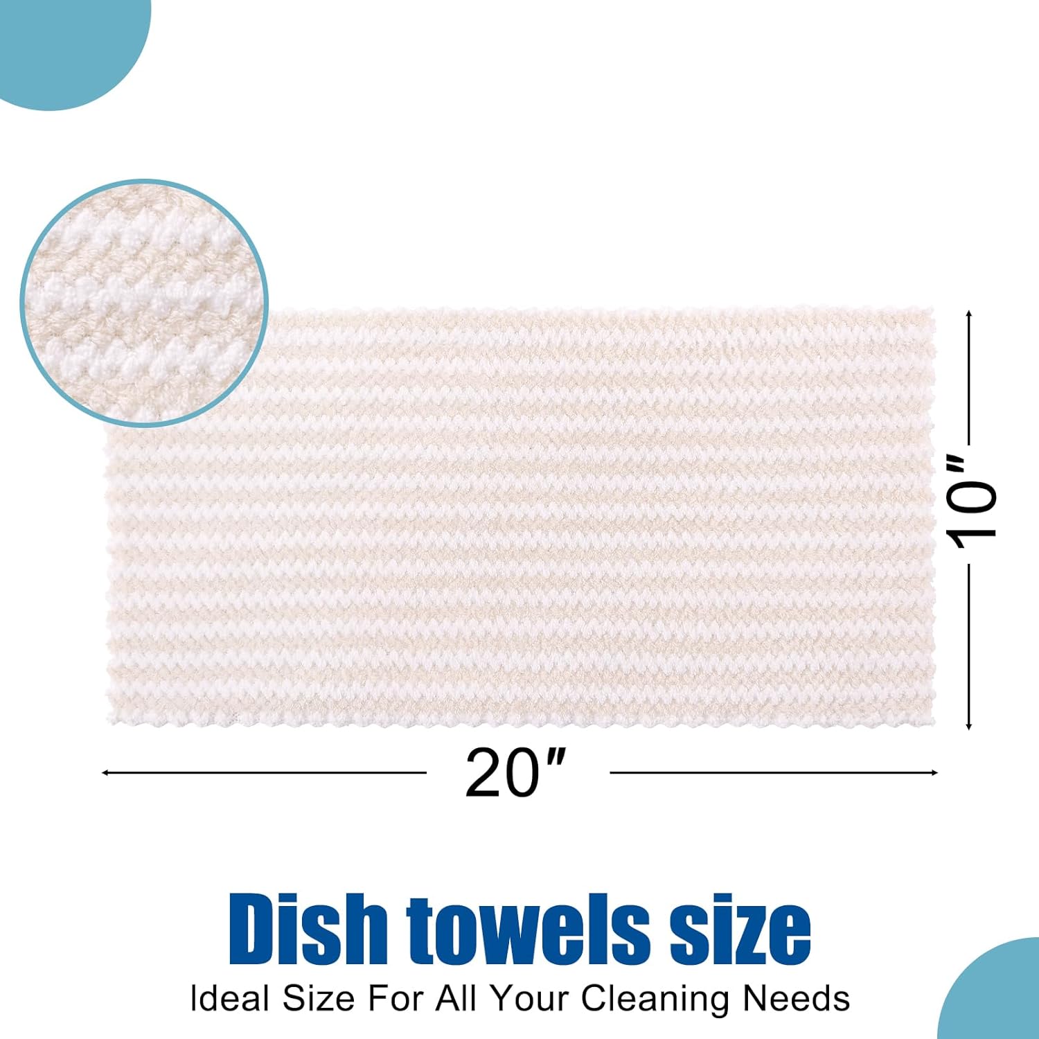 Homaxy 12 Pack Kitchen Dish Cloths, Ultra Soft and Absorbent Dish Towels, Reusable Fast Drying Microfiber Cleaning Cloth, Coral Velvet Wave Design Lint Free, 10 x 10 inches, Dark Grey