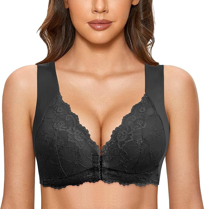 🔥2025 Full Coverage Front-Closure Support Bra Comfort & Sleep Bra