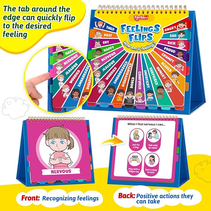 📚💖 Children's Feelings and Emotions Book – A Fun Flipbook for Emotional Awareness! 🌈✨