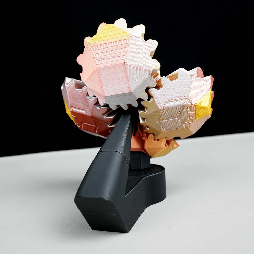 🔥Last Day Promotion 50% OFF🔥3D Printed Electric Rotating Gear Ball