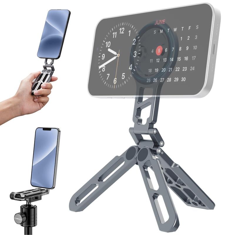 ✨LAST DAY SALE 50% OFF🔥Magnetic Pocket Phone Tripod Foldable with Hook