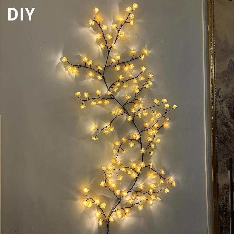 🌿 LED Tree Branch Design Light – USB Powered Decorative Lamp