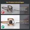 Ratcheting Wrench Set with Open Flex-head