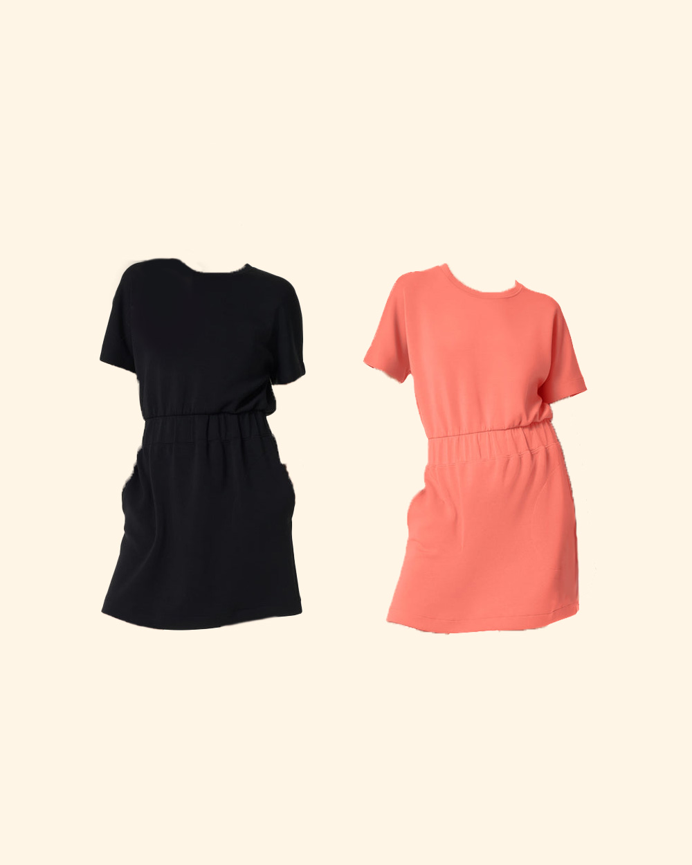 🔥Last Day Promotion 50% OFF💥AirEssentials Cinched T-Shirt Dress(BUY 2 FREE SHIPPING)