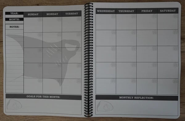 Indigenous-Themed Yearly Planner