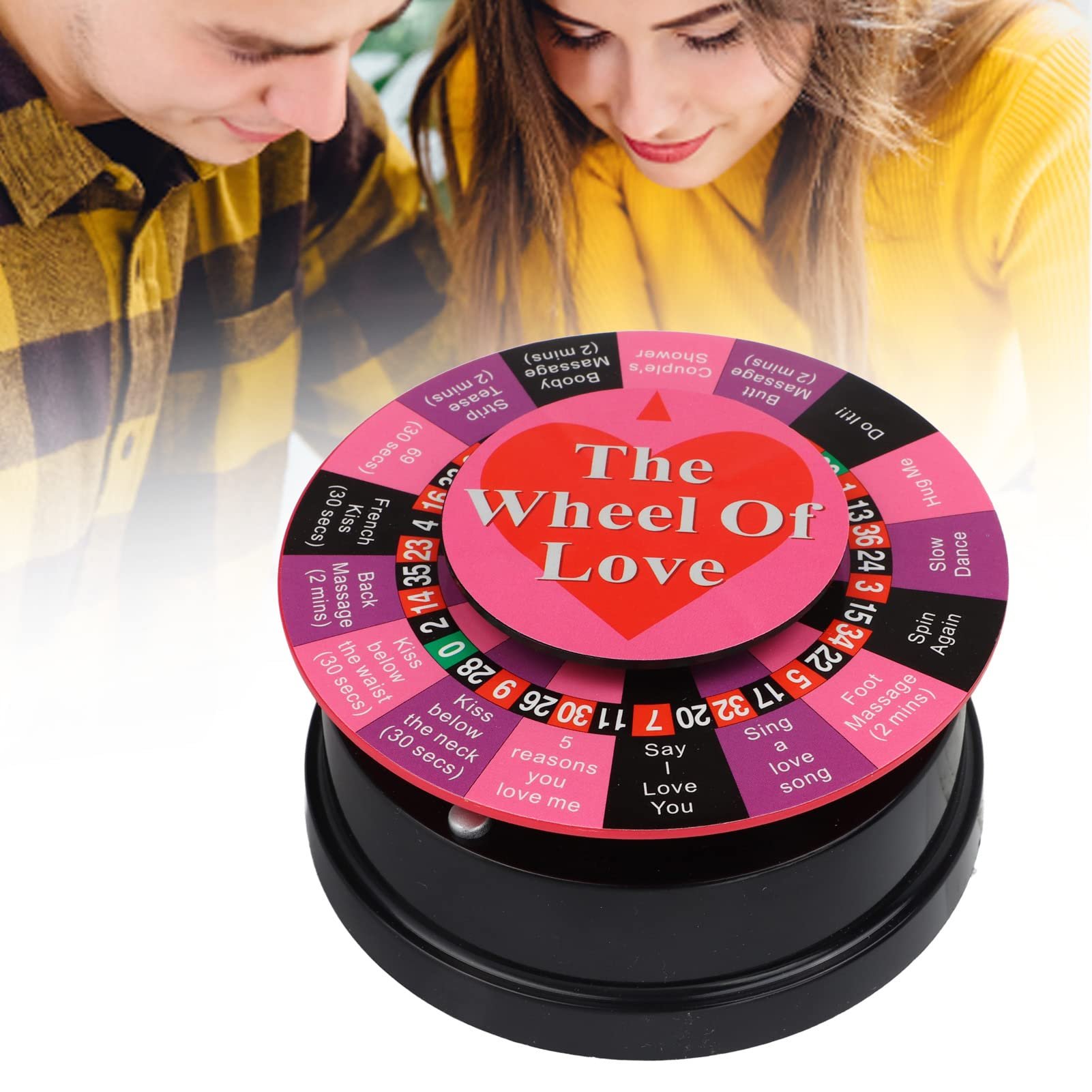 🎁TikTok Last Day Sale - 70% OFF🎉Electric Turntable Game For Couples