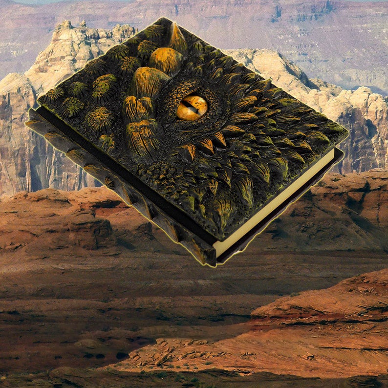 🐉3D Dragon Eye Embossed Journal