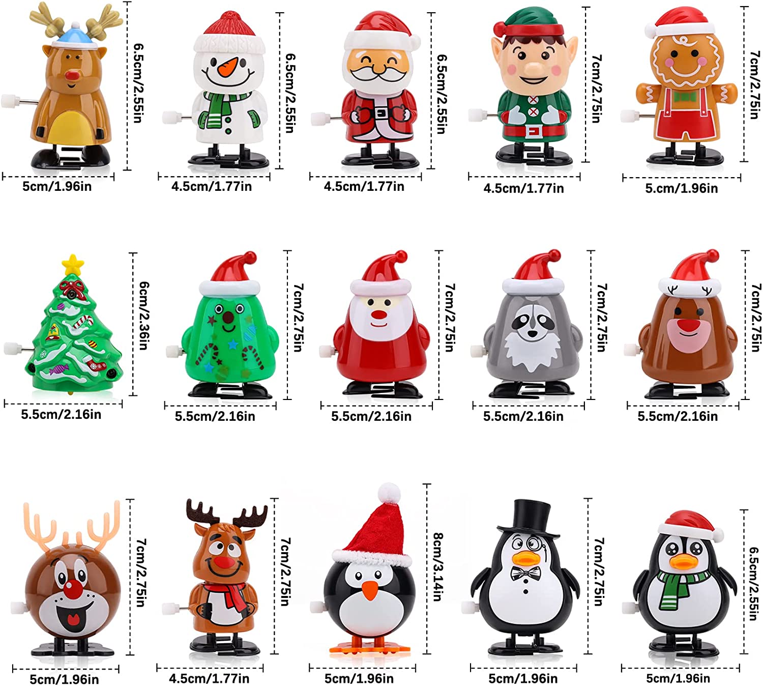 🎄Early Christmas Sale 48% OFF-Christmas Mini Clockwork Toy(Buy 5 and more 10% off & free shipping)