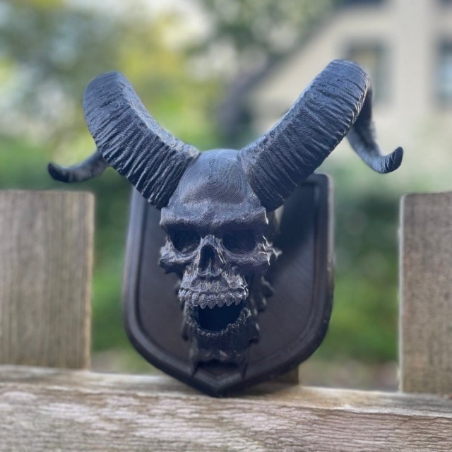 Hood Ram Skull Badge Ornament Emblem🔥Buy 2 Free Shipping