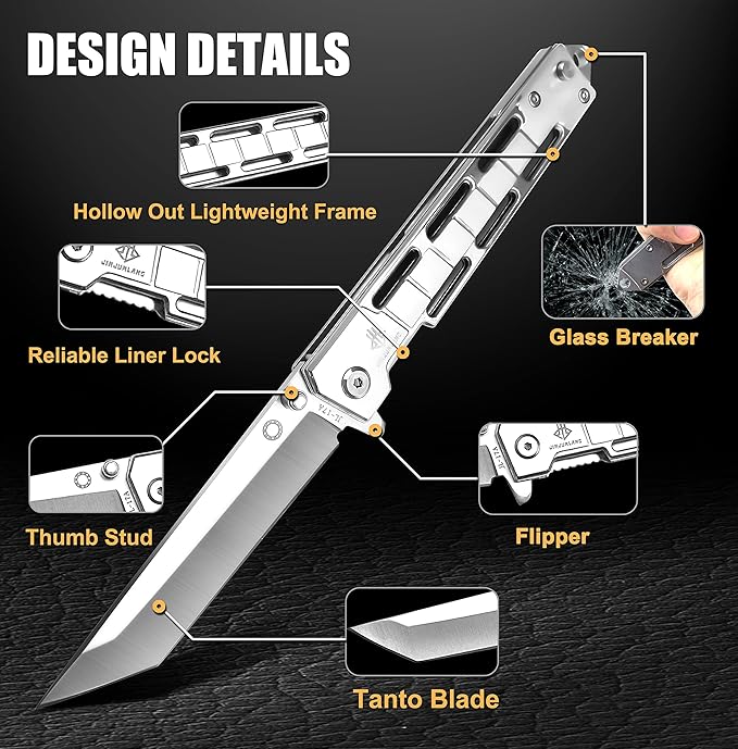 🔥Father's Day Special Sale🔥Slingshot Tanto Folding Tactical Knife