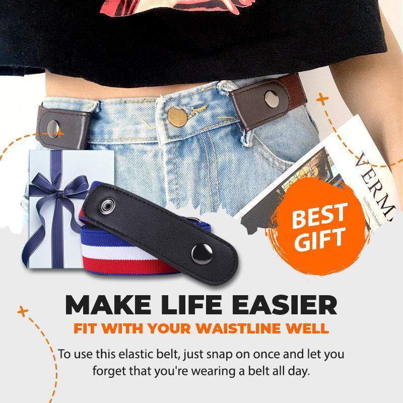 (🔥Last Day Promotion- SAVE 48% OFF)Buckle-free Invisible Elastic Waist Belts-Buy 3 Get Extra 20% OFF