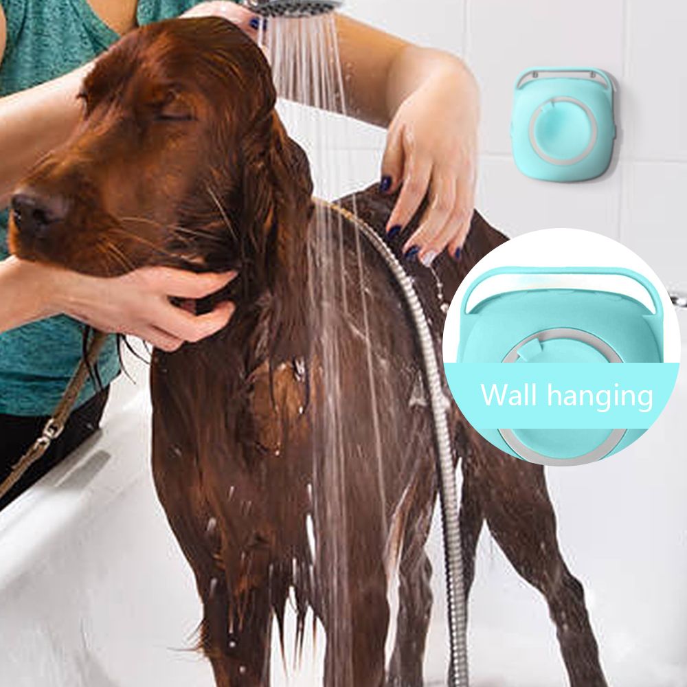 🎁Early Christmas Sale 48% OFF - Pet Bath Massage Brush(BUY 3 GET 1 FREE/4PCS)