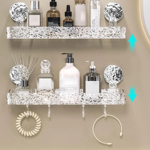 🔥Hot Sale 50% OFF🔥Light Luxury Style Punch-Free Storage Rack