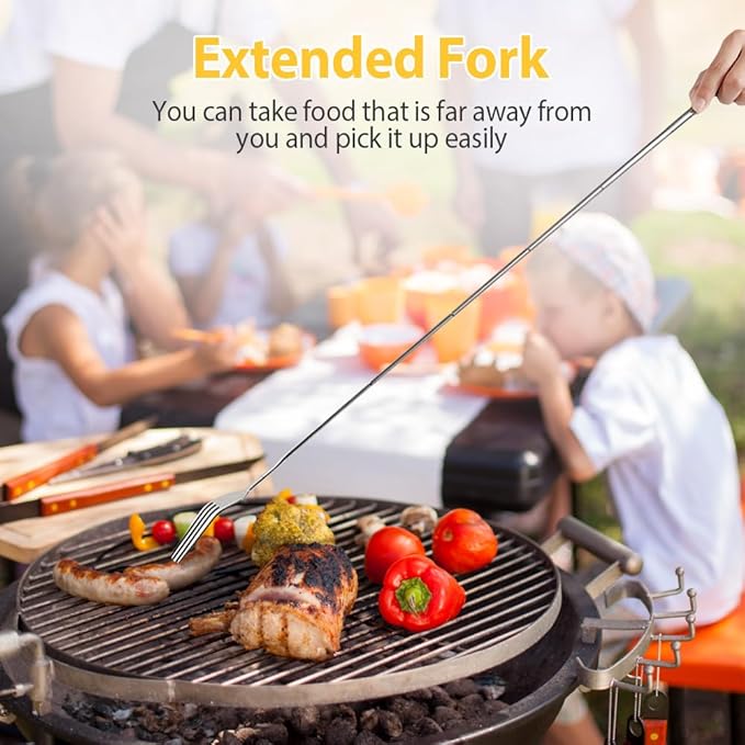 ✨TikTok Black Friday Deals - 70% OFF🎁Telescopic Stainless Steel Fork