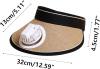 🎁TikTok Last Day Sale - 70% OFF🔥Sun hat with fan, hollow top, large brim, three-level adjustable