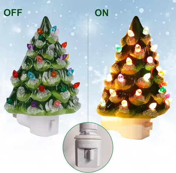 (🎄Christmas Hot Sale - 49% OFF)✨️Christmas Tree Night Light