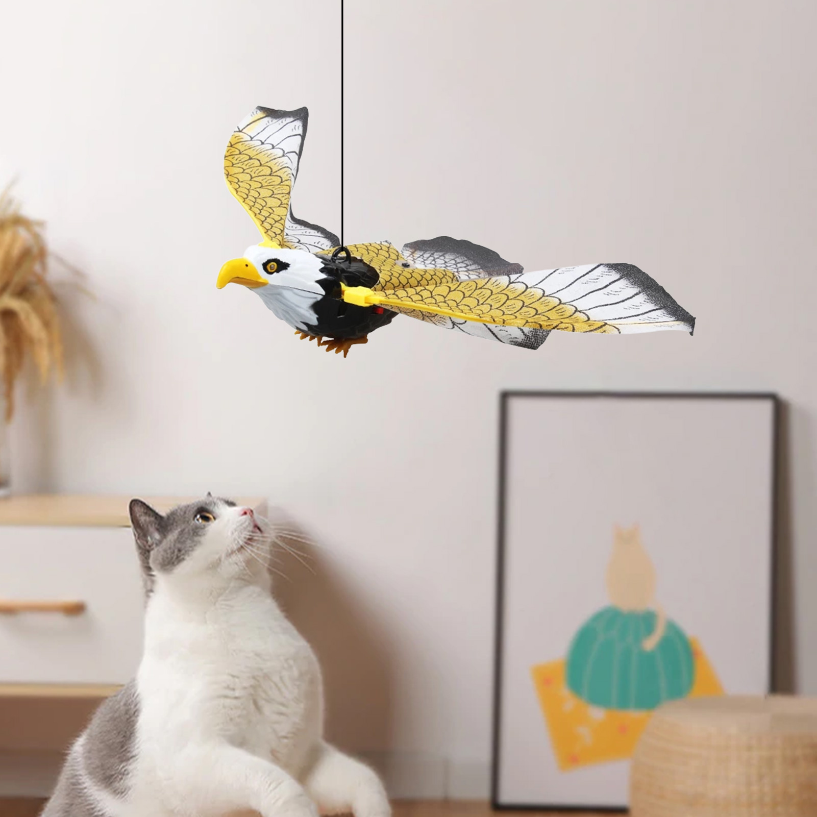 🔥New Year Clear Stock-49% Off🔥Simulation Bird Interactive Cat Toy