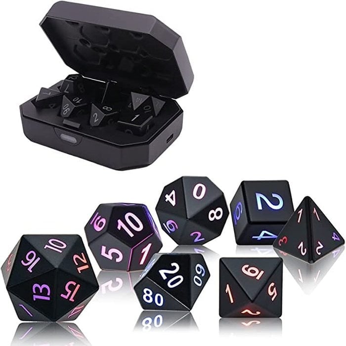 🎅Christmas Pre Sale-50% OFF-DND Dice Rechargeable with Charging Box(7 PCS)