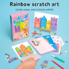 🎄CHRISTMAS SALE 49% OFF🎅 Magic Rainbow Dot Scratch Painting kit