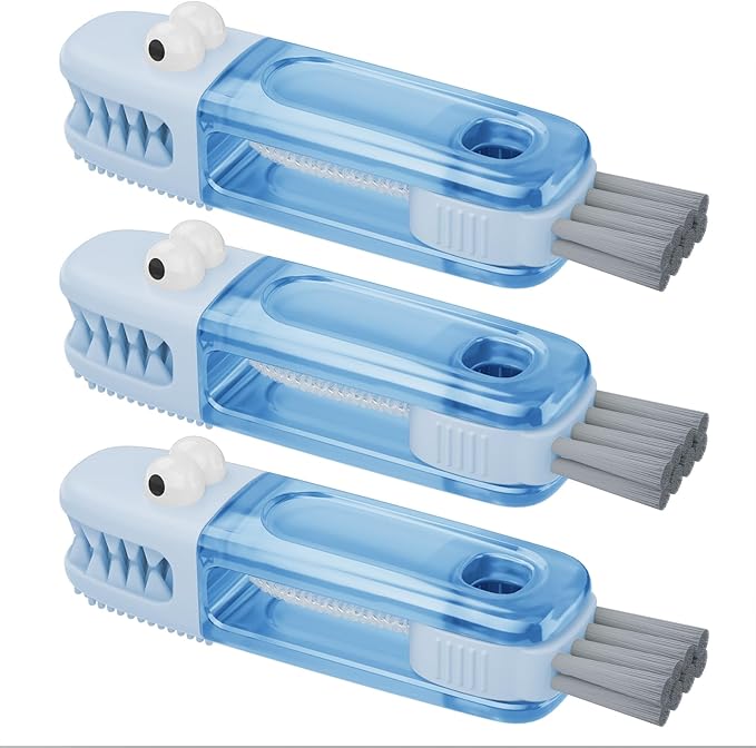 🍂TikTok Fall Mega Sale - 70% OFF🎉✨3-in-1 Crocodile Brush🐊Deep Cleaning for Narrow Cup Lids & Tableware Gaps 🧼