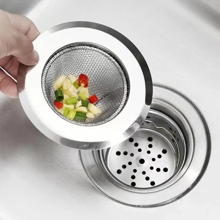 🔥 Last Day Promotion 50% OFF🔥Stainless Steel Sink Filter(🔥Buy 3 get 2 Free & Free Shipping)