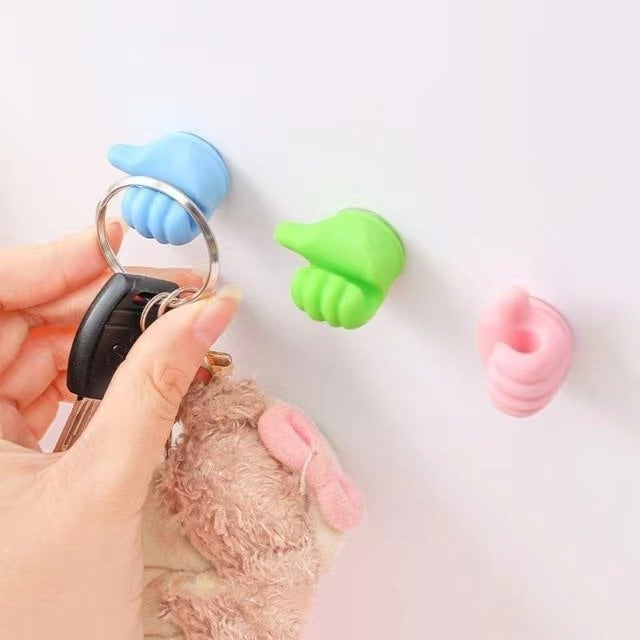 💥LAST DAY SALE 50% OFF💥Creative Thumbs Up Shape Wall Hook⚡BUY 6 GET 6 FREE