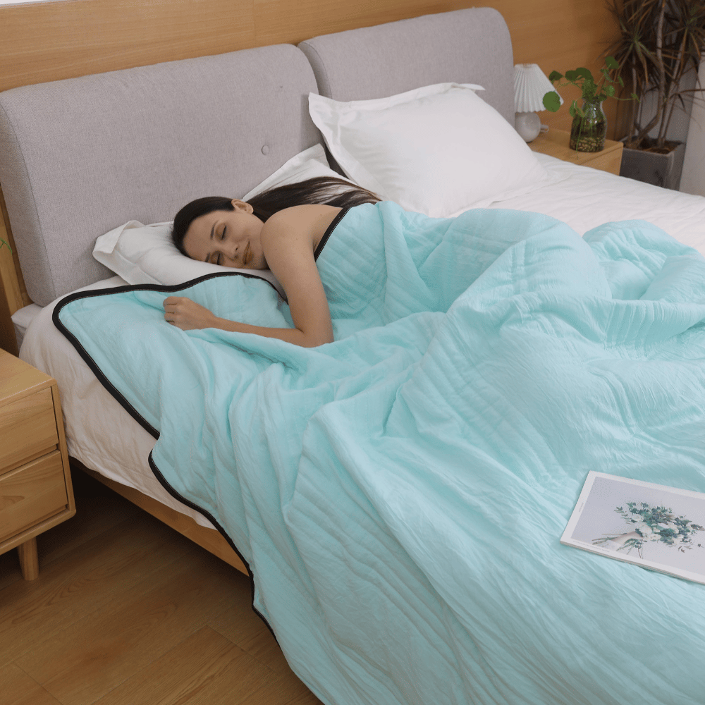 The Secret to a Sleep Peacefully In Summer -   Calming Blanket