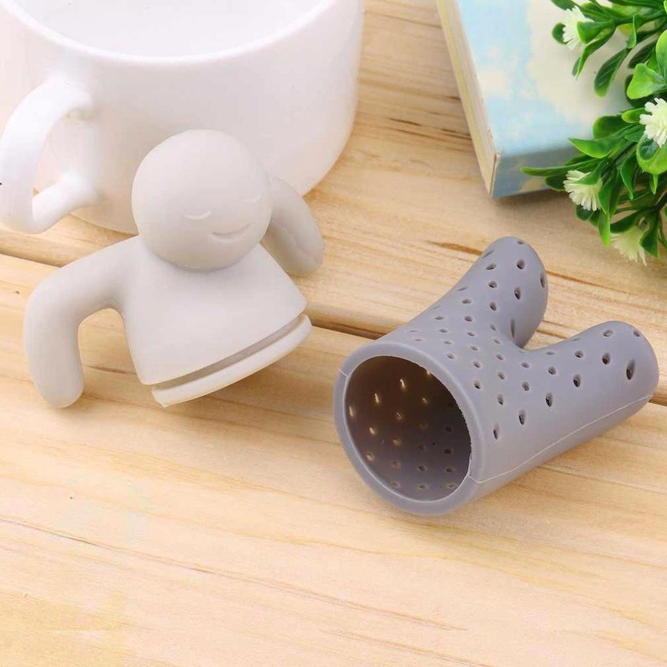 Silicone Little Man Tea Herb Infuser Strainer