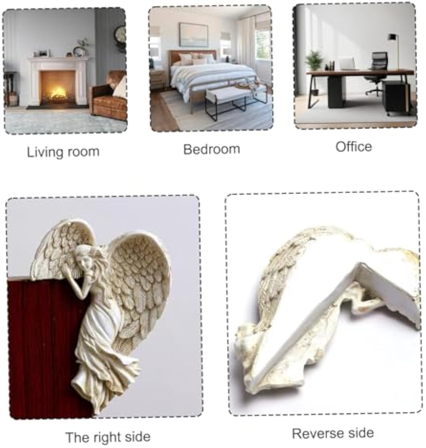 🎄(🔥Black Friday Sale: Save $10)🎄Angel Wings Door Frame Decoration