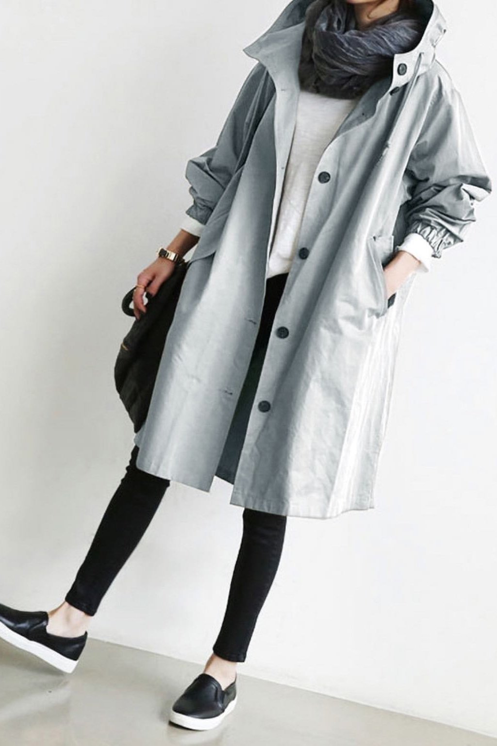 🎁LAST DAY 45% OFF🎁Women's Waterproof Oversized Hooded Windbreaker Rain Jacket