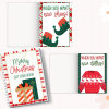 🎄Printed Christmas card book-📚PRINTABLE PDF📄